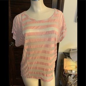 Pretty pink burn-our shirt size M